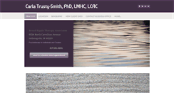 Desktop Screenshot of carlatrusty-smithpsychotherapy.com